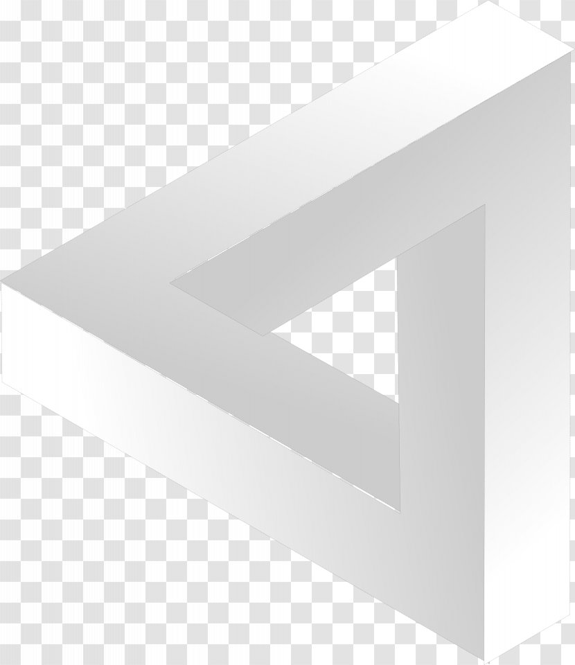 Penrose Triangle - Rectangle Transparent PNG