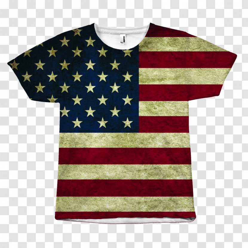 Flag Of The United States Flags World Pledge Allegiance - England - American Stars Shirt Maker Transparent PNG