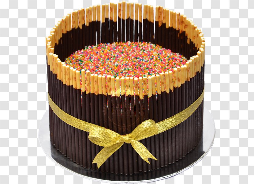 Chocolate Cake Torte Sponge Pocky Tart - Kue - Sprinkle Flowers To Celebrate Transparent PNG