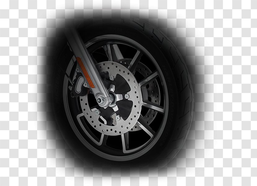 Alloy Wheel Harley-Davidson Dyna Motorcycle Transparent PNG