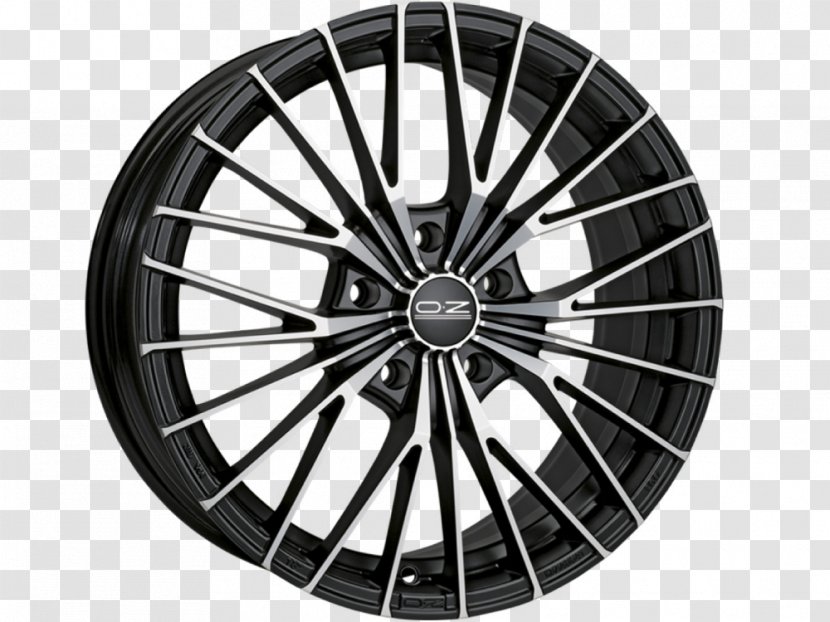 Car Volkswagen OZ Group Alloy Wheel Rim - Tire - Diamond Cutting Transparent PNG