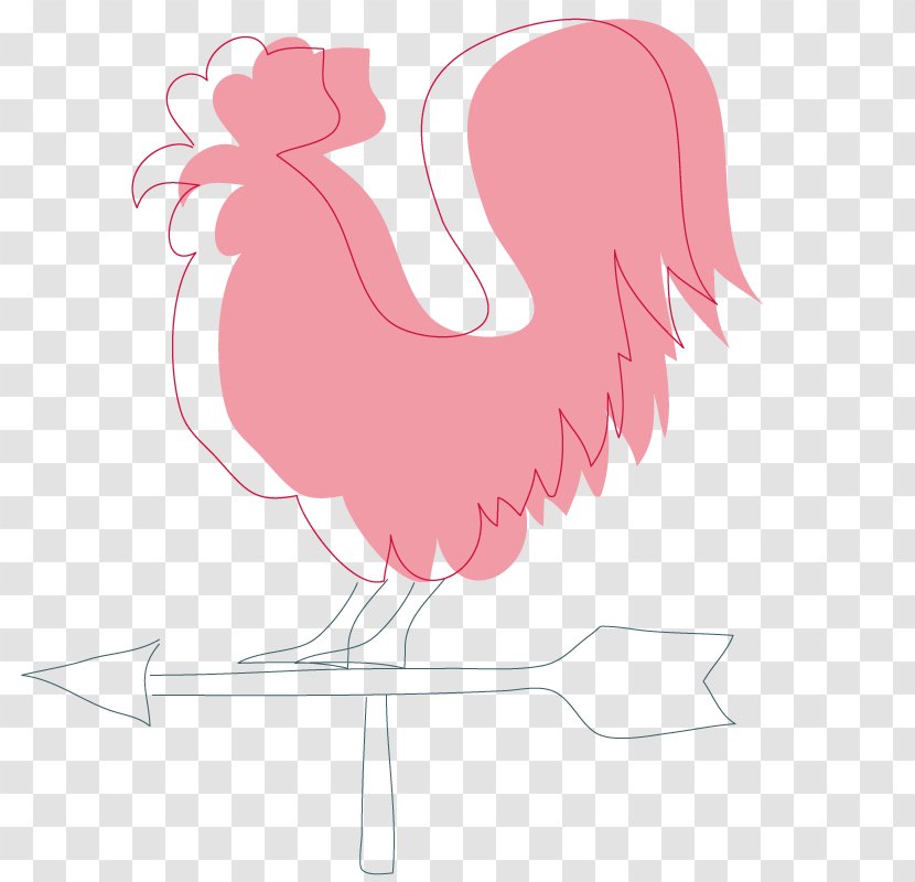 Rooster Chicken Clip Art - Tree - Item Compass Transparent PNG