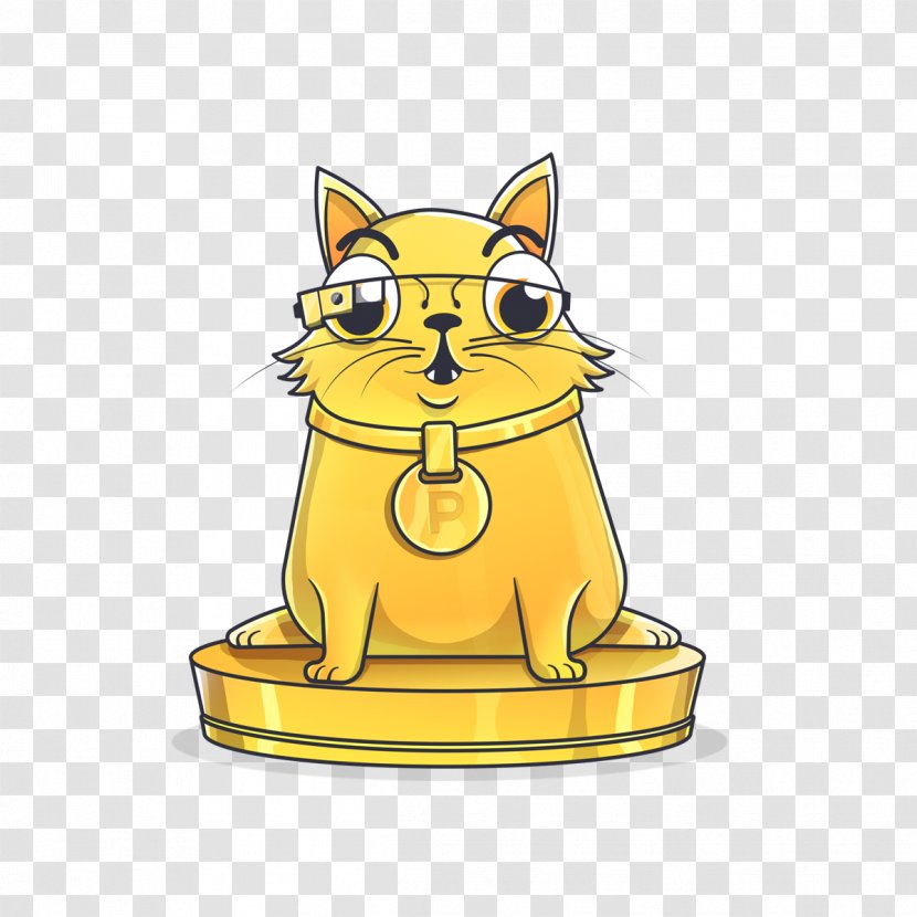 Kitten CryptoKitties Whiskers Cat Blockchain Game - Cartoon - Congrats Transparent PNG