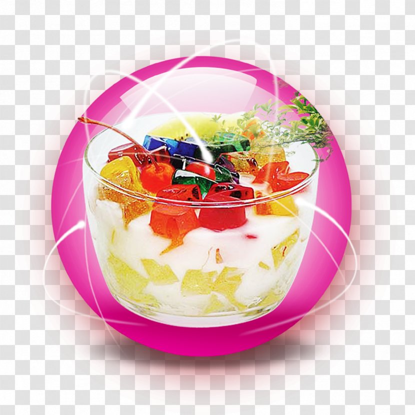 Gelatin Dessert Download - Gratis - Yogurt Salad Transparent PNG