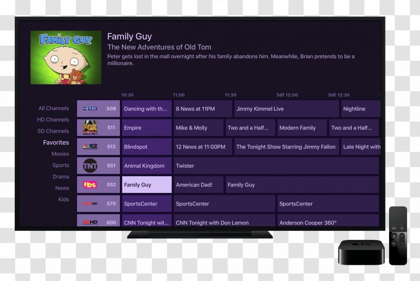 Computer Program Television Channel HDHomeRun Apple TV - Technology - Price Explanation Transparent PNG