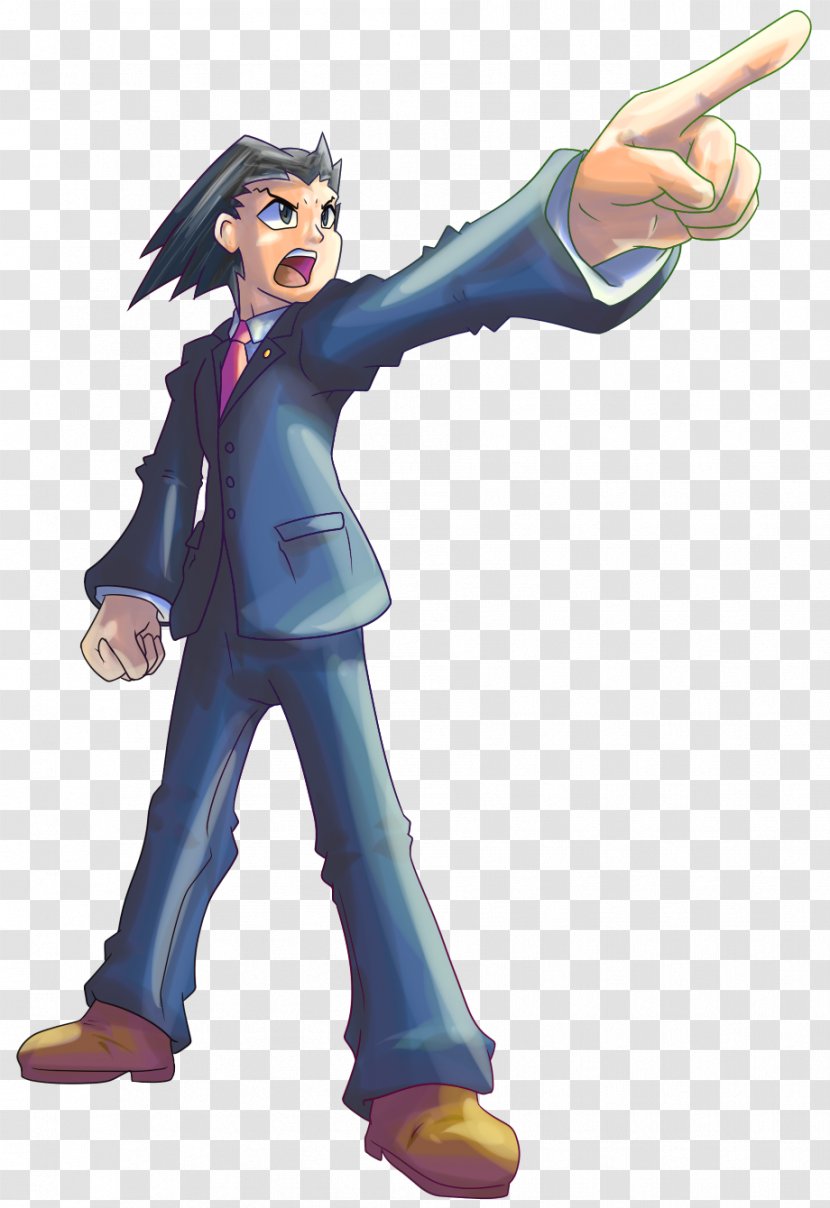 Ace Attorney 6 Capcom Drawing Art - Toy - Phoenix Wright Transparent PNG
