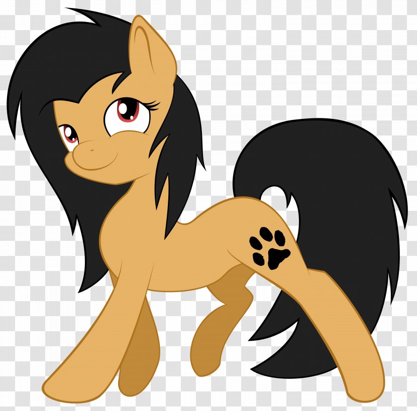 Horse Cat Mammal Pony Animal - Silhouette - Paw Transparent PNG
