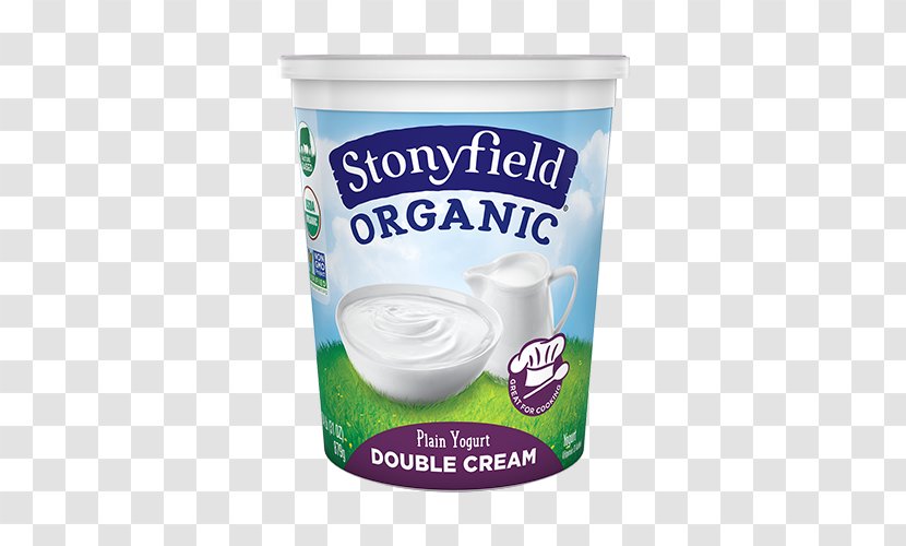 Milk Cream Organic Food Stonyfield Farm, Inc. Yoghurt - Cr%c3%a8me Fra%c3%aeche - Vanilla Transparent PNG