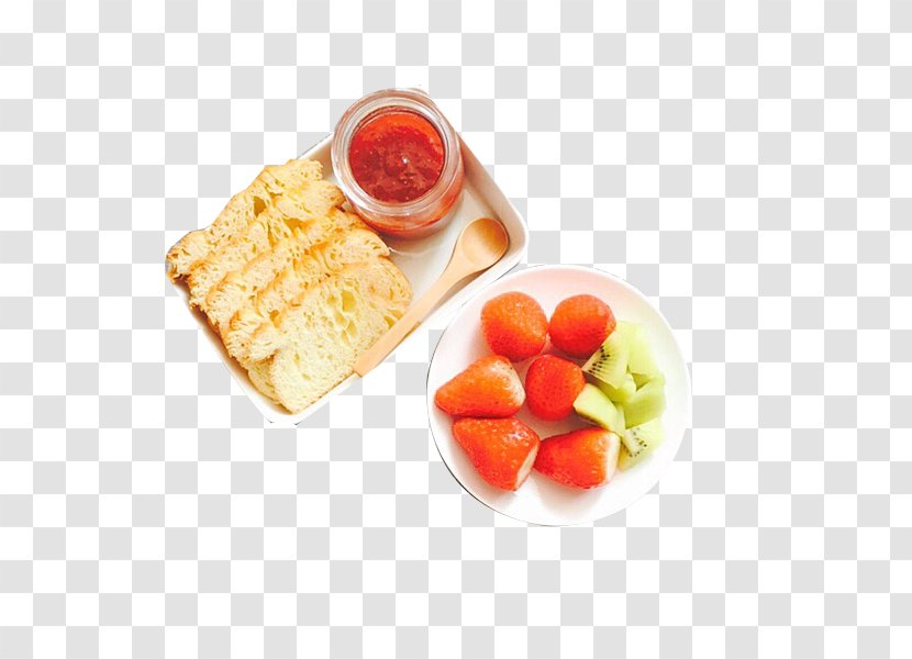 Toast Full Breakfast Jam Sandwich Strawberry - Cookie - Cucumber Transparent PNG