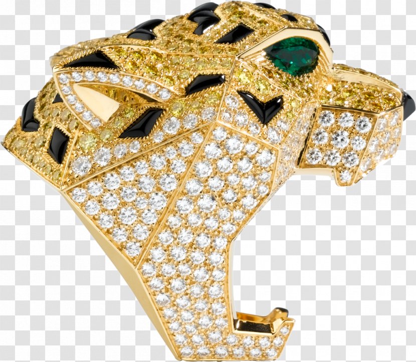 Ring Cartier Emerald Brilliant Diamond - Sapphire Transparent PNG