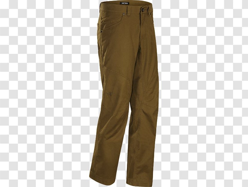 Arc'teryx Pants Chino Cloth Jeans Женская одежда - Pocket - Man Casual Transparent PNG