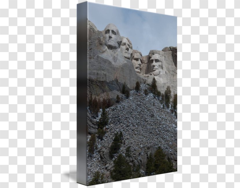Mount Rushmore National Memorial Imagekind Monument Art Stone Carving Transparent PNG
