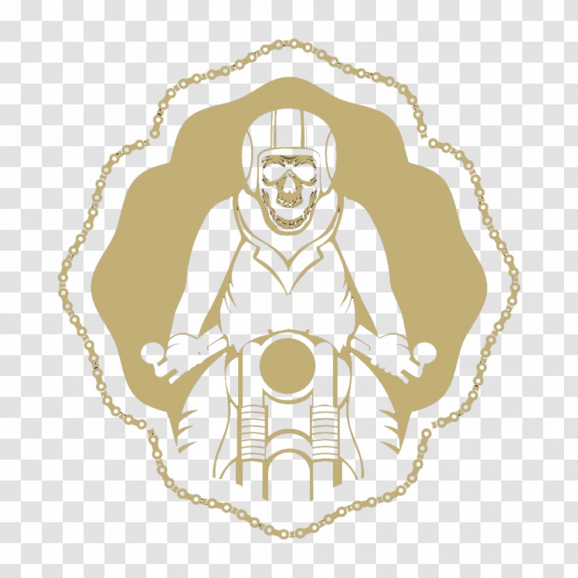 Motorcycle Logo Illustration - Symmetry - A Transparent PNG