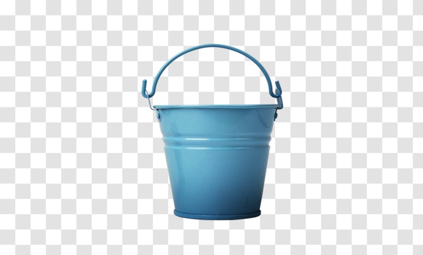 Bucket Blue Computer File - Plastic Transparent PNG