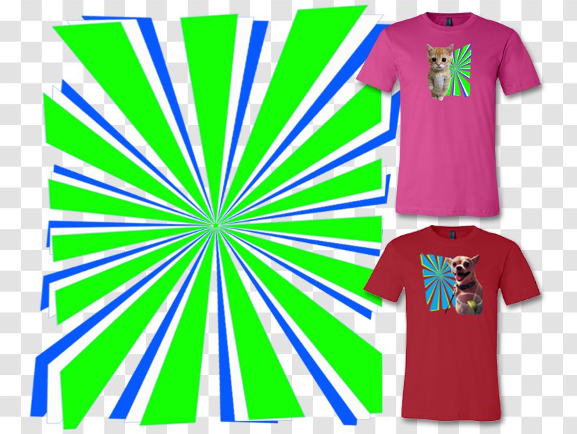 T-shirt Clothing Sleeve Sportswear - Magenta - Sunburst Transparent PNG