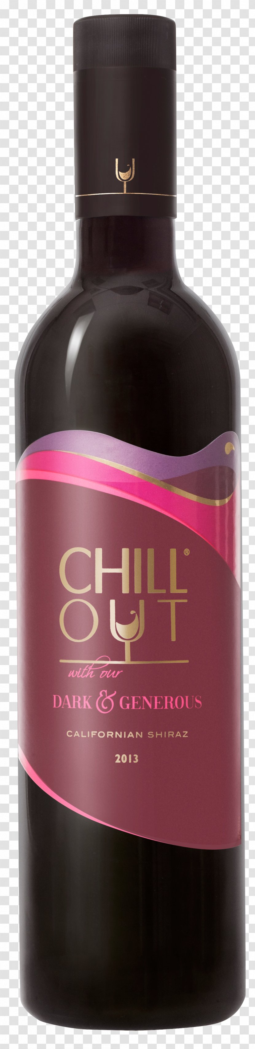 Liqueur Bottle Liquid Magenta - Chill Out Transparent PNG