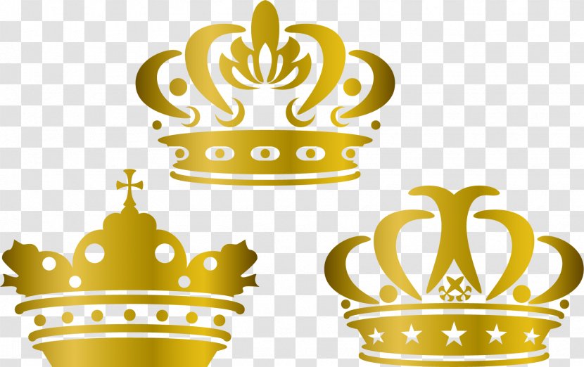 Crown Royalty-free Clip Art - Golden Cute Background Material Transparent PNG