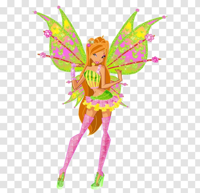 Flora Aisha Bloom Winx Club: Believix In You - Fictional Character - Doll Transparent PNG