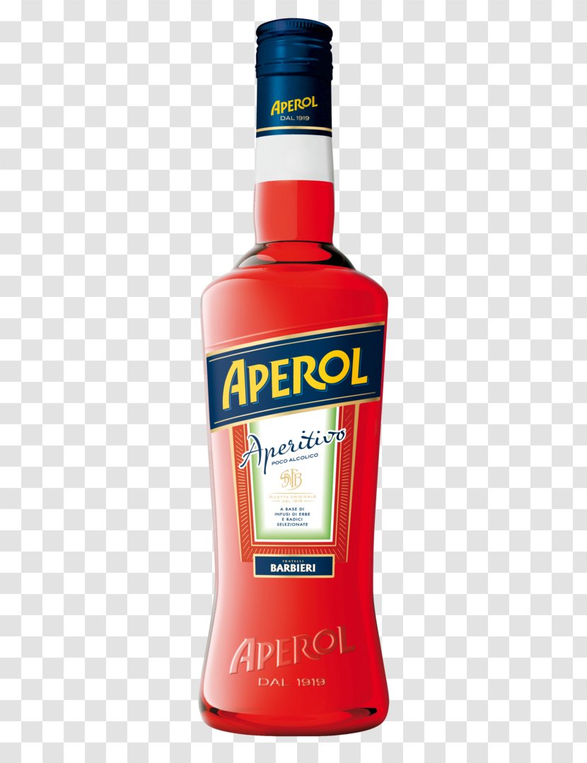 Liqueur Aperol Barbieri 1 Litre Vodka Product Transparent PNG