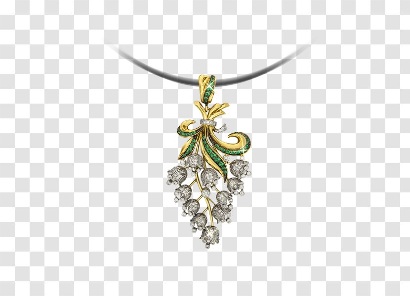 Charms & Pendants Necklace Gemstone Gold Jewellery - Tourmaline - Lily Of The Valley Ring Transparent PNG