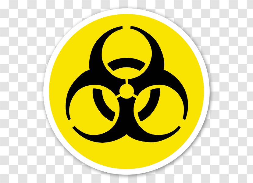 Biological Hazard Symbol Logo Transparent PNG