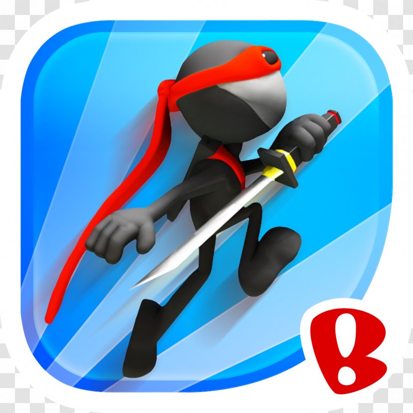 NinJump DLX: Endless Ninja Fun Rooftops Paper Toss Backflip Studios - Blue - Android Transparent PNG