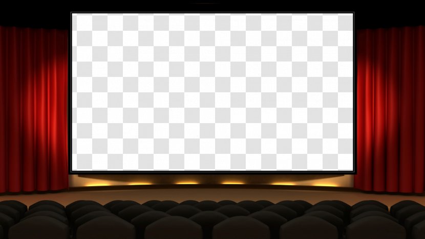 Cinema Projection Screens Auditorium Theater Drapes And Stage Curtains Transparent PNG