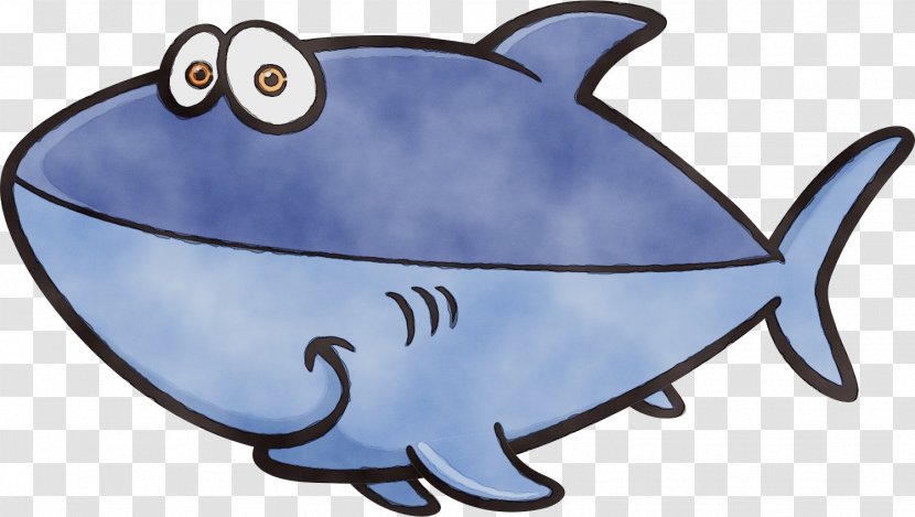 Whale Cartoon - Cobalt - Soap Dish Transparent PNG