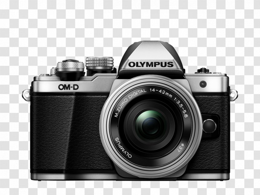 Olympus OM-D E-M10 Mark II M.Zuiko Digital ED 14-42mm F/3.5-5.6 E-M5 - Mirrorless Interchangeable Lens Camera - Double 12 Transparent PNG