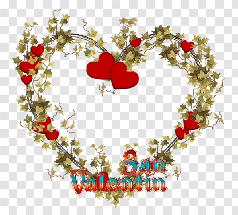 Heart Gfycat - Floral Design - San Valentin Transparent PNG