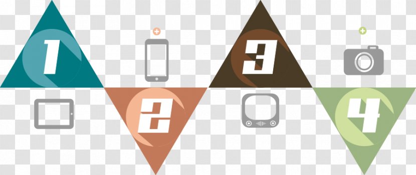 Infographic Template Icon - Diagram - No. Geometry Triangle Transparent PNG