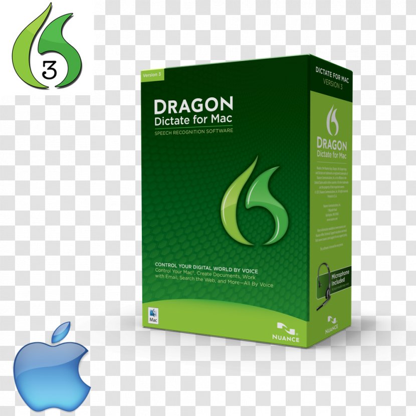 Dragon NaturallySpeaking DragonDictate Speech Recognition Nuance Communications MacOS - Macos - Digital Wave Transparent PNG