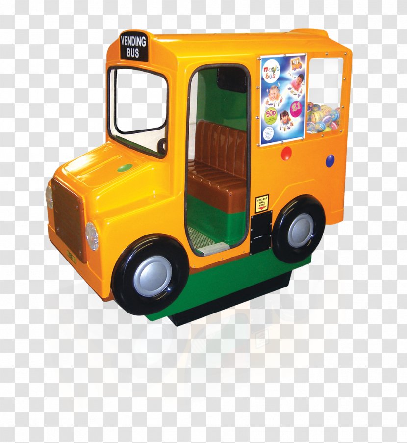 Bus Motor Vehicle Kiddie Ride Vending Machines Amusement Park Transparent PNG