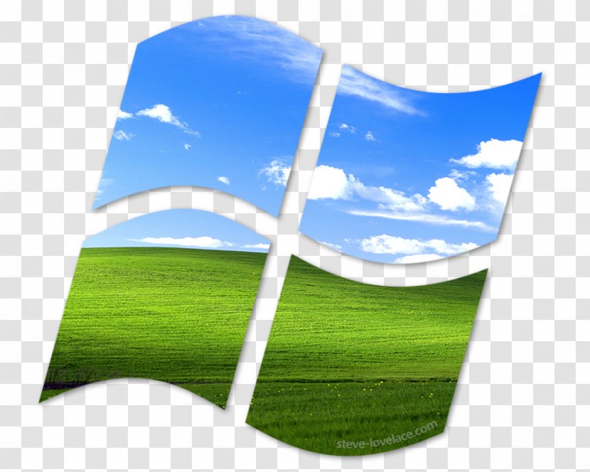 Bliss Windows XP Desktop Wallpaper Microsoft - Default Transparent PNG