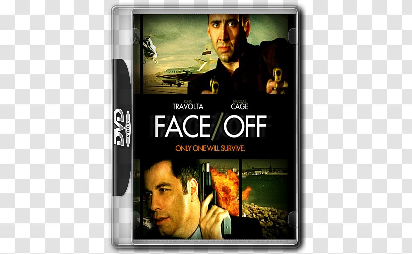 John Woo Face/Off Travolta Film Castor Troy - Faceoff - Face Off Transparent PNG