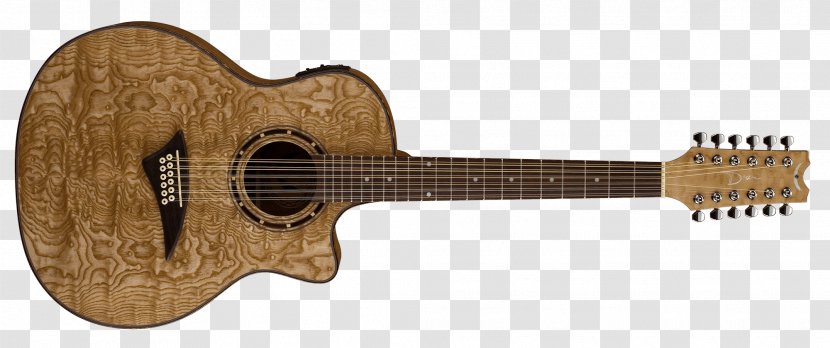 Twelve-string Guitar Ukulele Acoustic Dean Guitars - Tree Transparent PNG