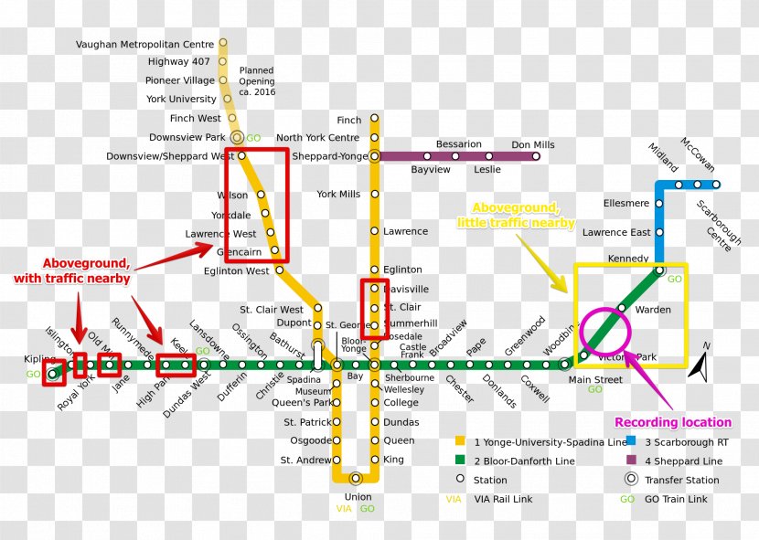 Toronto Subway Rapid Transit Rail Transport Train Transparent PNG