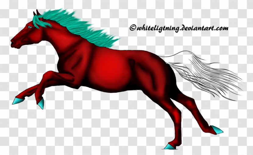 Howrse Mustang Pony Stallion Pack Animal - Tail - Gallop Transparent PNG