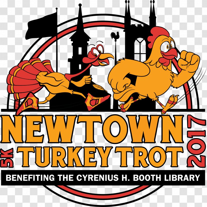 Cyrenius H Booth Library Newtown Turkey Trot Middle School Hawley Elementary 0 - Borough Connecticut - Artwork Transparent PNG