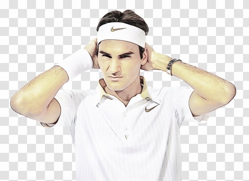 Roger Federer Wimbledon Tennis Sports Athlete - Novak Djokovic - Jaw Transparent PNG
