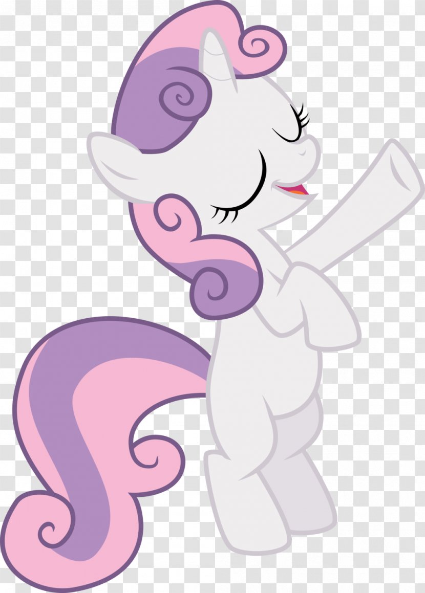 Sweetie Belle Pony Pinkie Pie Rarity Cutie Mark Crusaders - Heart - Singing Transparent PNG