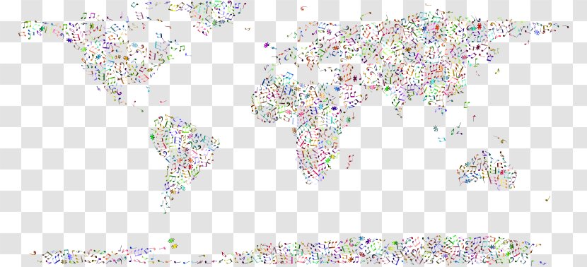Line Art Point Body Jewellery - Area - Globe Map Transparent PNG