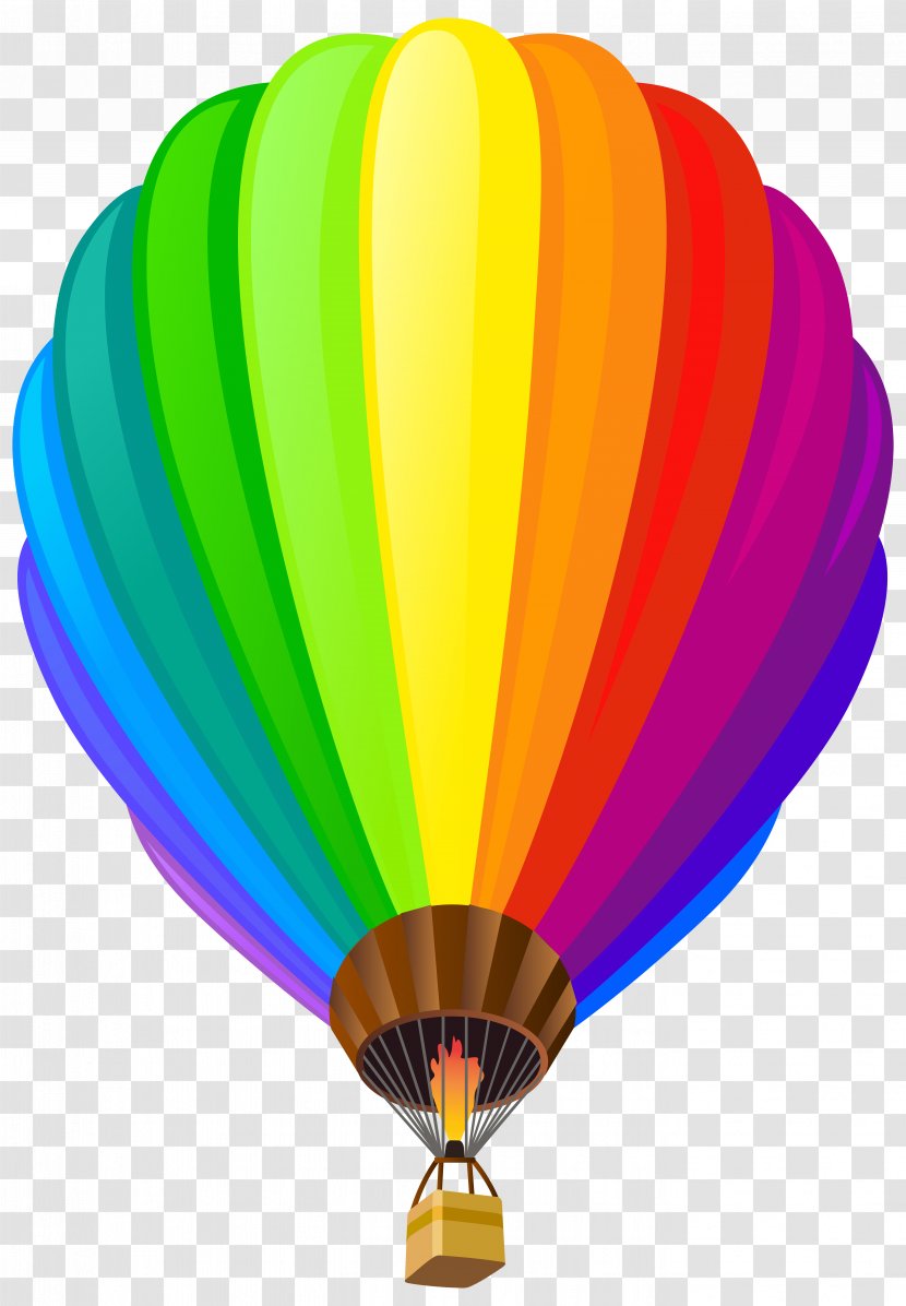 Albuquerque International Balloon Fiesta Flight Hot Air Rainbow - Transparent Clip Art Image Transparent PNG