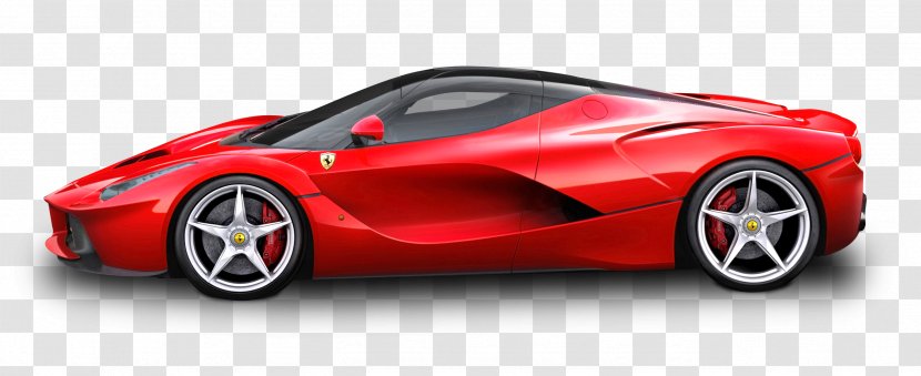 LaFerrari Maranello Ferrari F50 F40 - Motor Vehicle - Red Car Transparent PNG
