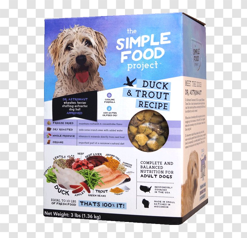 Raw Foodism Dog Food Cat - Duck Meat Transparent PNG
