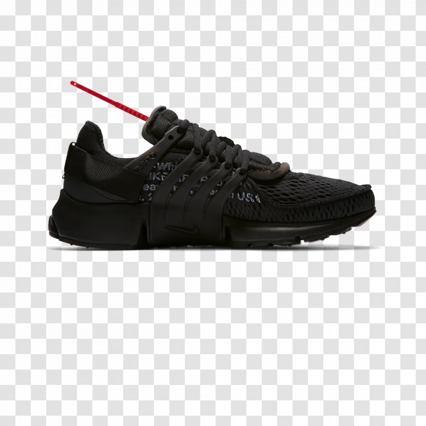 Nike Air Presto Off-White Black AA3830 002 The 10 Shoes // Muslin 001 - Sneakers Transparent PNG