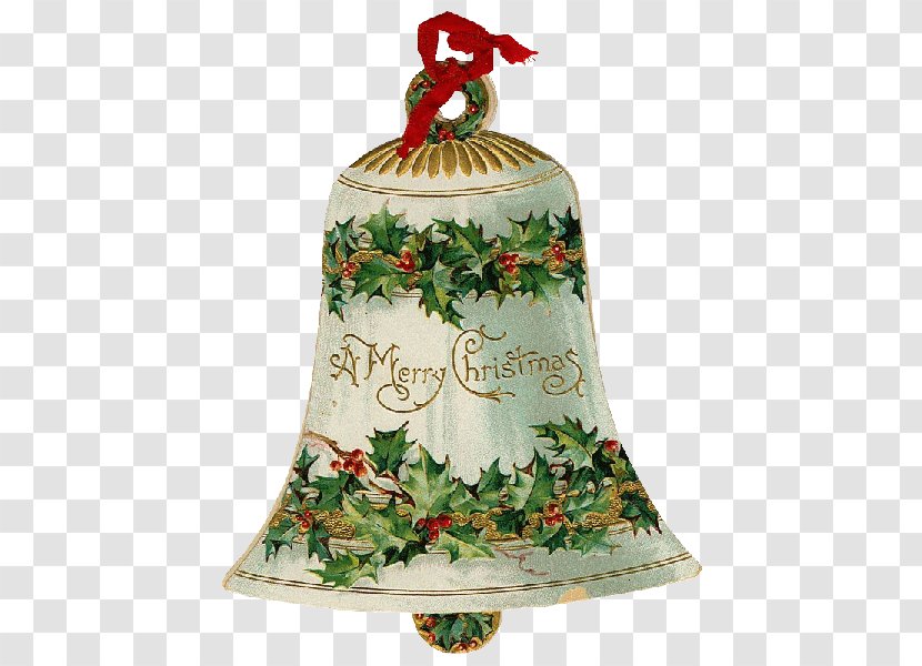 Christmas Ornament Bell Card Clip Art Transparent PNG
