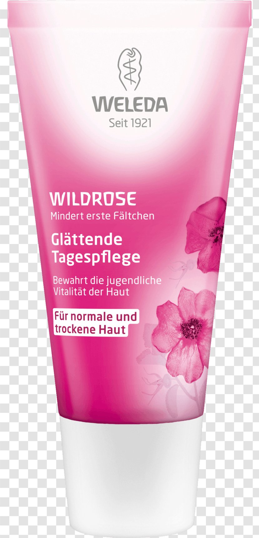 Lotion Cream Weleda Facial Welenda Wildrose Glättende Feuchtigkeitspflege - Almond Soothing Transparent PNG