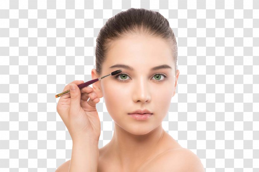 Cosmetics Make-up Foundation Beauty - Makeup Brush Transparent PNG