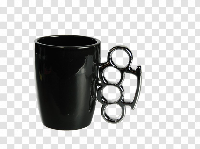 Mug Brass Knuckles Coffee Cup - Drinkware Transparent PNG